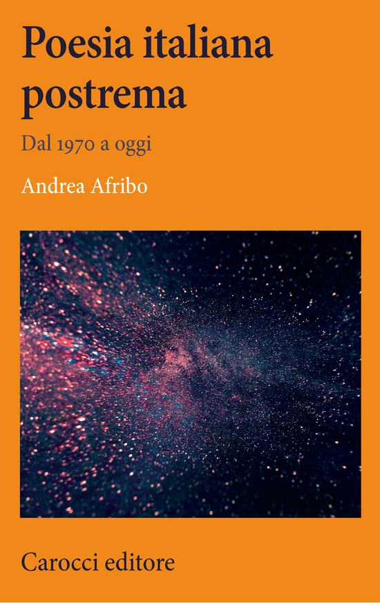 Copertina del libro Poesia italiana postrema (Dal 1970 a oggi)
