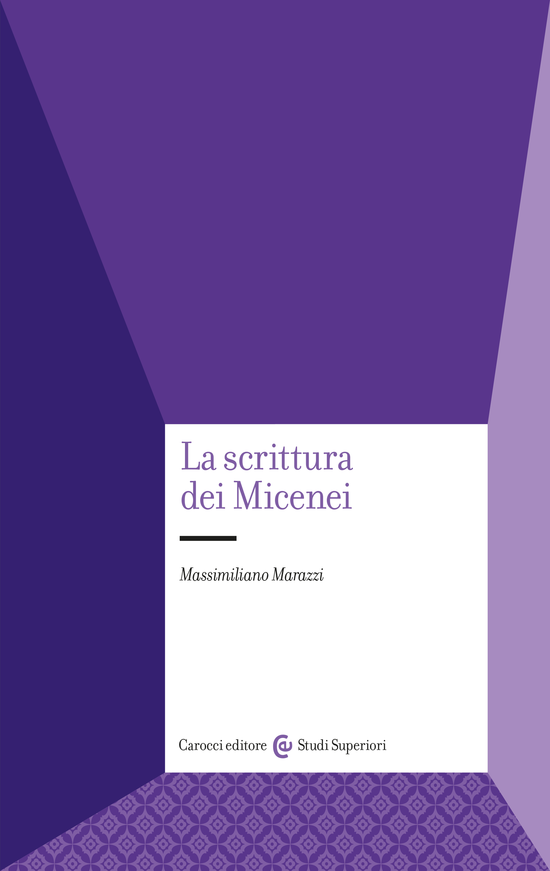 Copertina del libro La scrittura dei Micenei