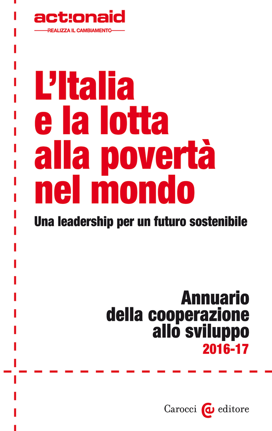 Copertina del libro L'Italia e la lotta alla povertà nel mondo (Una leadership per un futuro sostenibile)