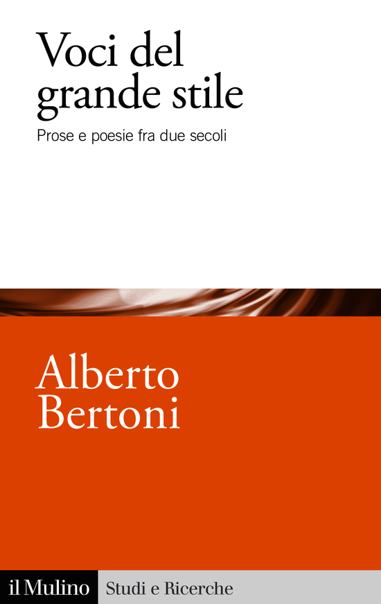 Copertina del libro Voci del grande stile (Prose e poesie fra due secoli)