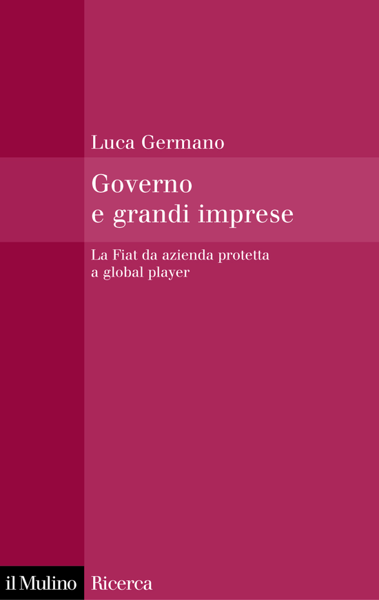 Copertina del libro Governo e grandi imprese