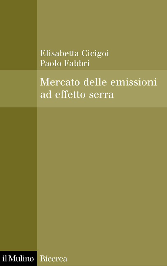 Copertina del libro Mercato delle emissioni ad effetto serra