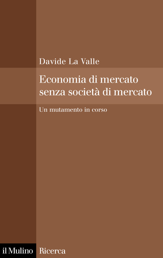 Copertina del libro Economia di mercato senza società di mercato