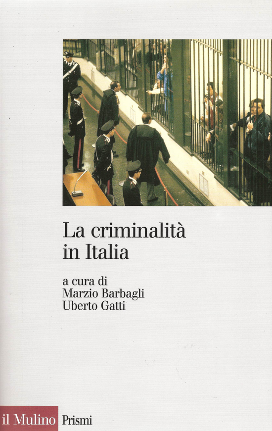 Copertina del libro La criminalità in Italia